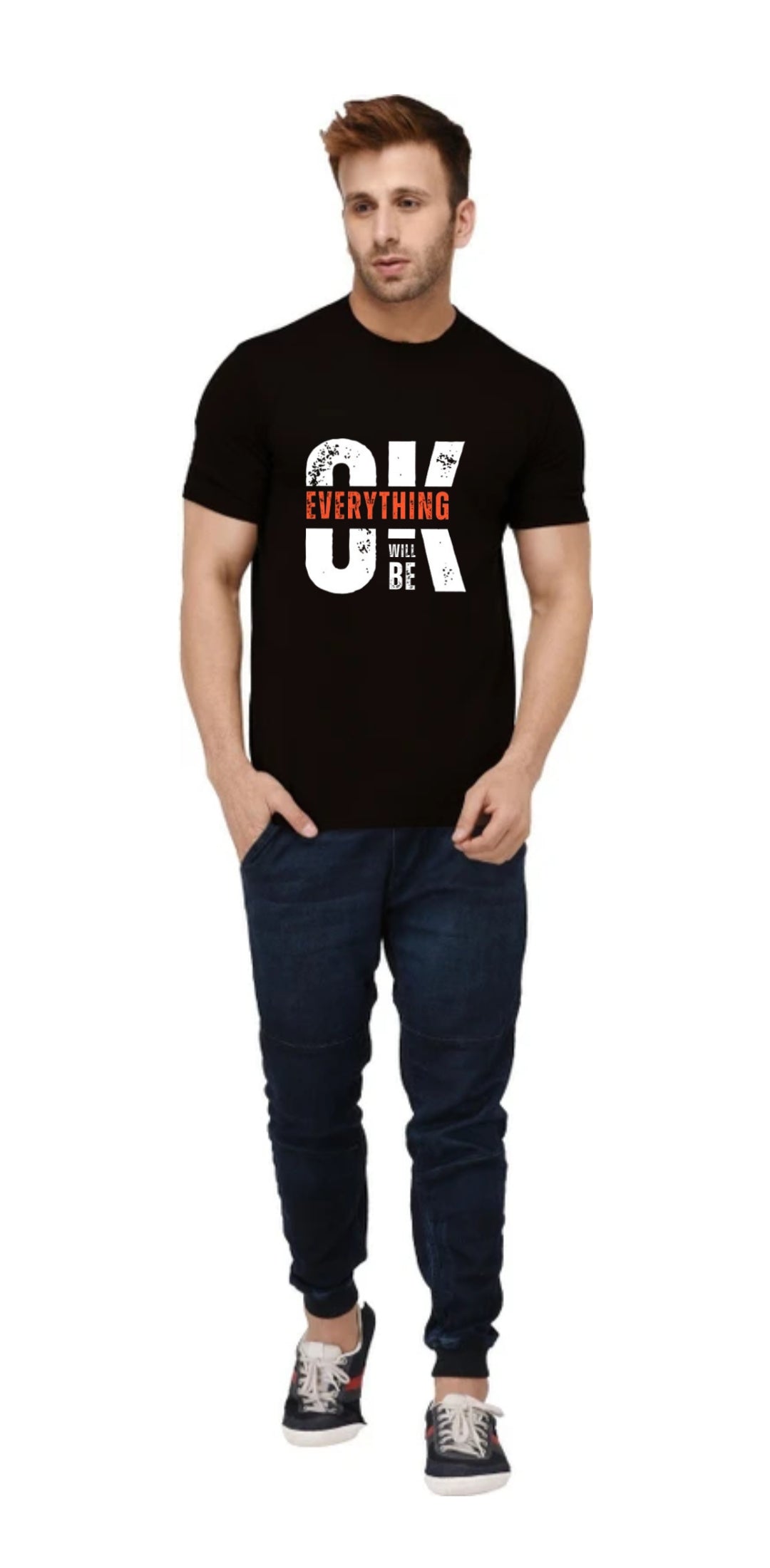 Black quote tshirt