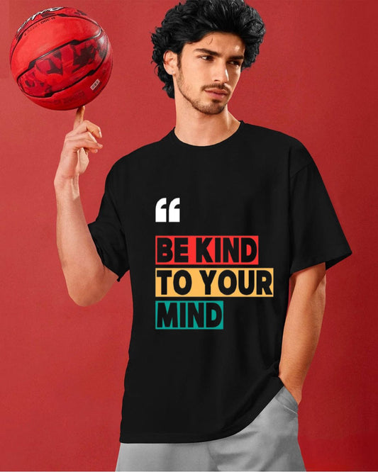 Oversized black with quote